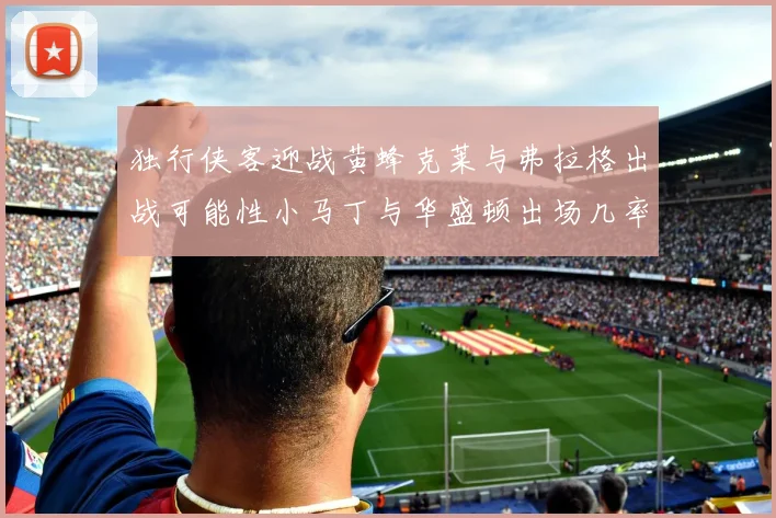 独行侠客迎战黄蜂克莱与弗拉格出战可能性小马丁与华盛顿出场几率高